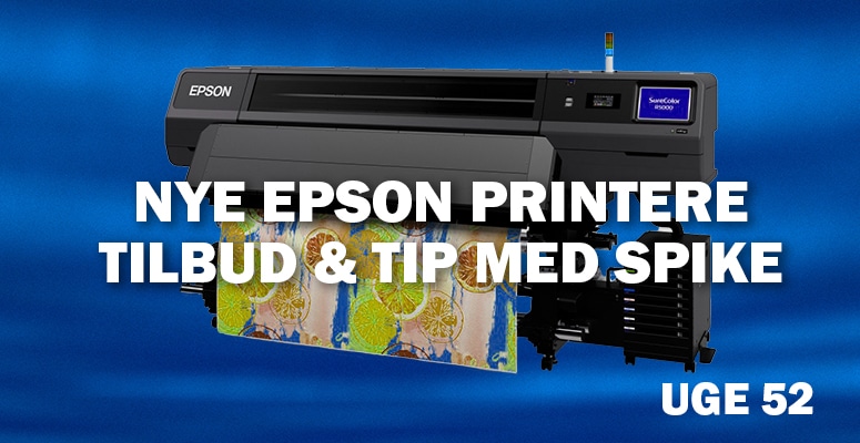 Epson printere – Tilbud & med Spike målesystem