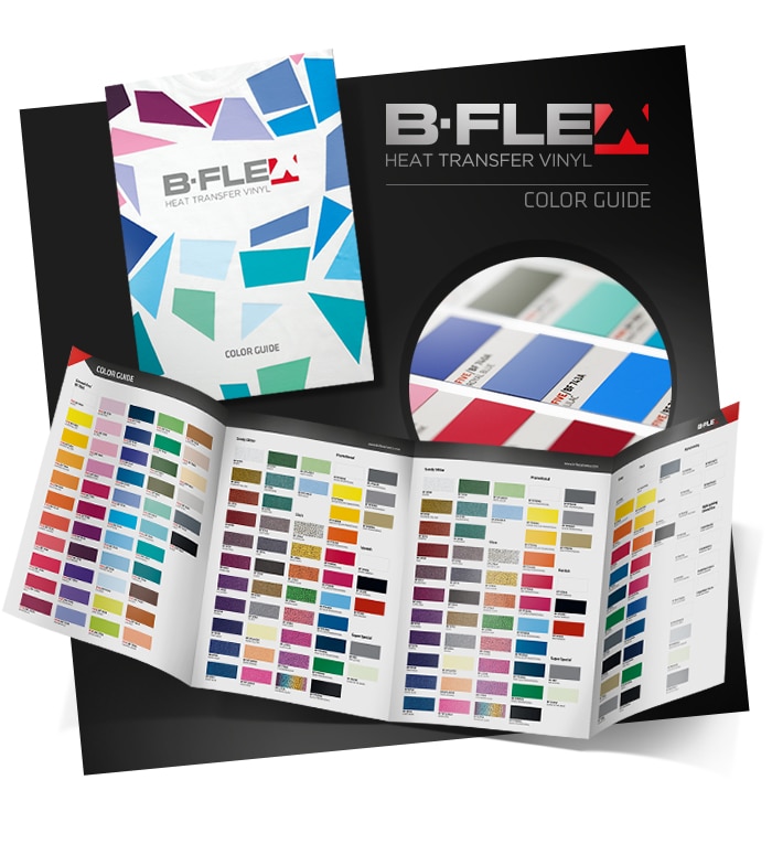 De gode tilbud på B-Flex transfer fortsætter i denne uge 24 – 2020 BFLEX Colour Guide preview vikiallo